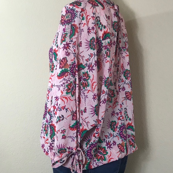 C5 Anthropology Mello Day  L Floral Print - Picture 2 of 6